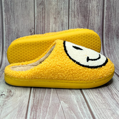 SMILEY FACE SLIPPERS
