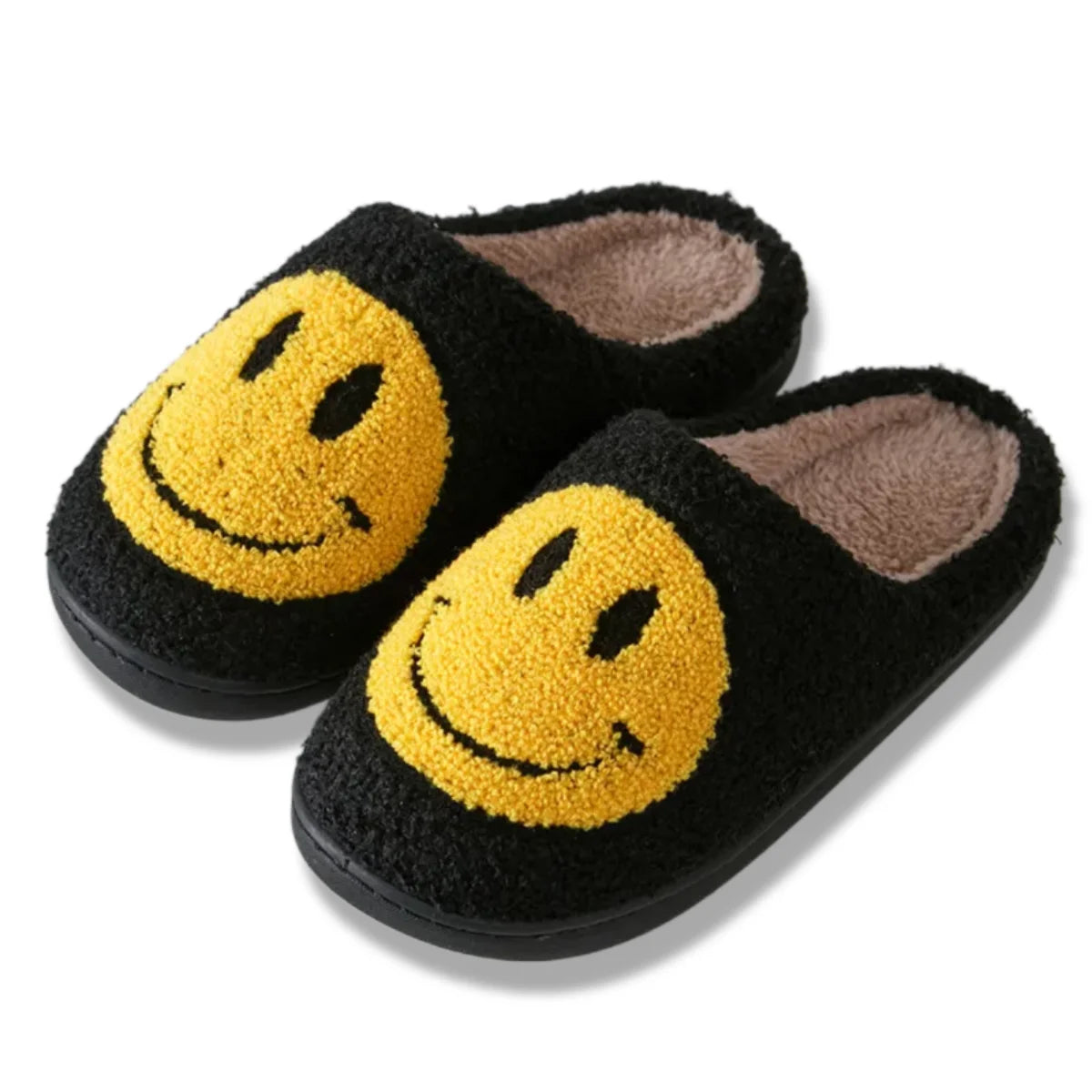 SMILEY FACE SLIPPERS