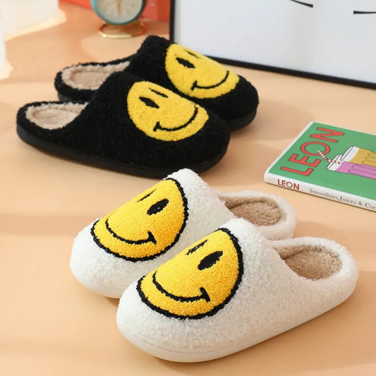 SMILEY FACE SLIPPERS