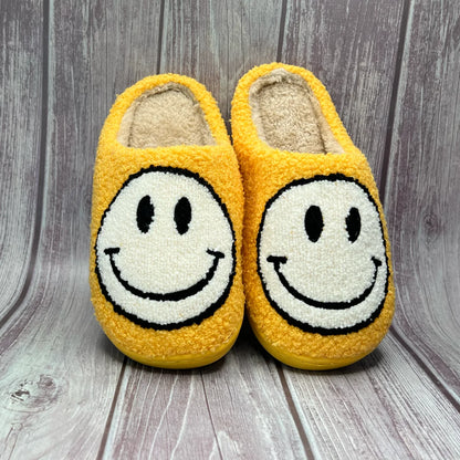 SMILEY FACE SLIPPERS